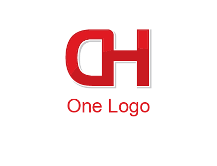 letter D forming from letter H