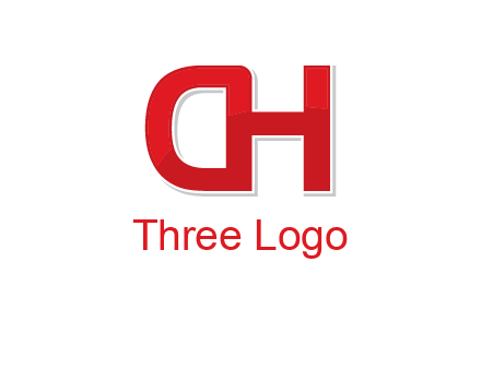 letter D forming from letter H