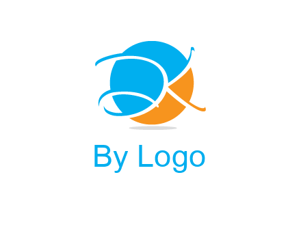 Letters DK are in a circle logo