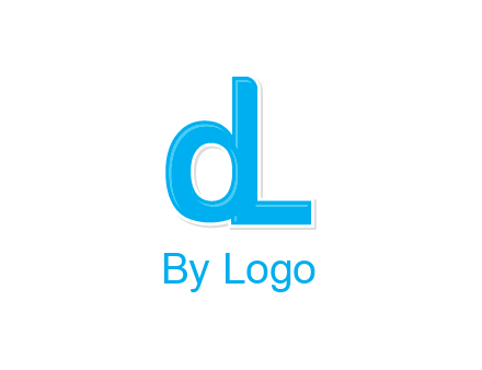 letter D forming from letter L