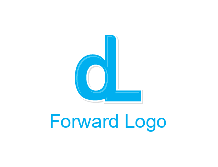 letter D forming from letter L