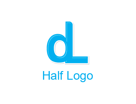 letter D forming from letter L