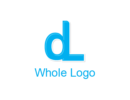 letter D forming from letter L
