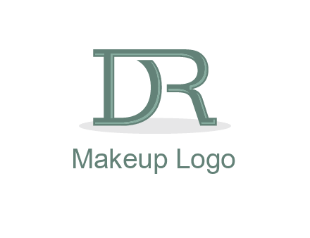 letter R joined with letter D