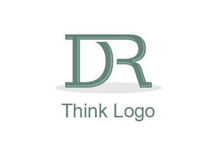 letter R joined with letter D