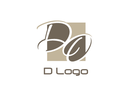 Letters DO are in square logo