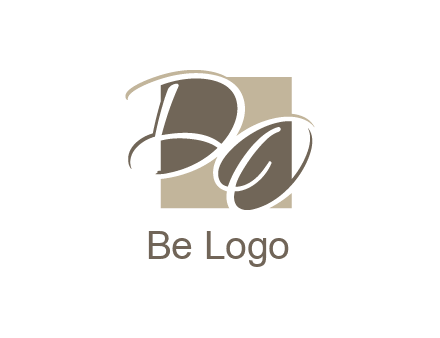 Letters DO are in square logo