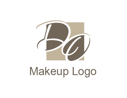 Letters DO are in square logo