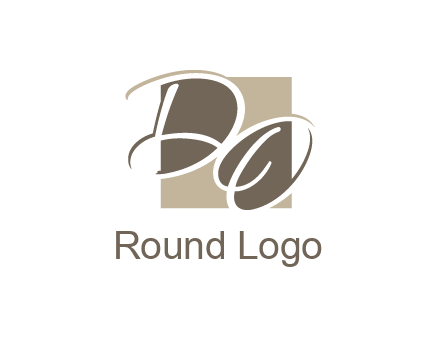 Letters DO are in square logo