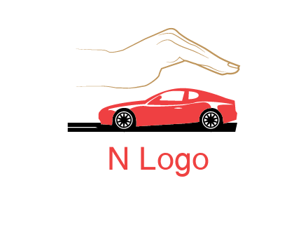 hand over car insurance logo