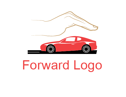 hand over car insurance logo