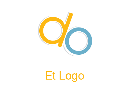 tilted letter DO