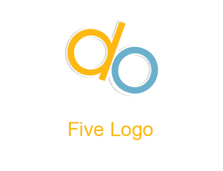 tilted letter DO