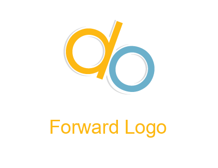 tilted letter DO