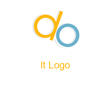 tilted letter DO