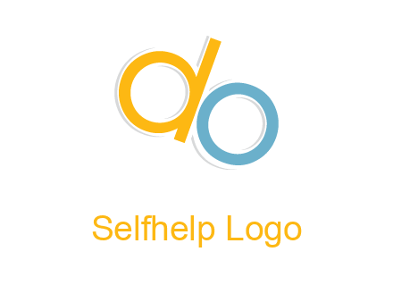 tilted letter DO