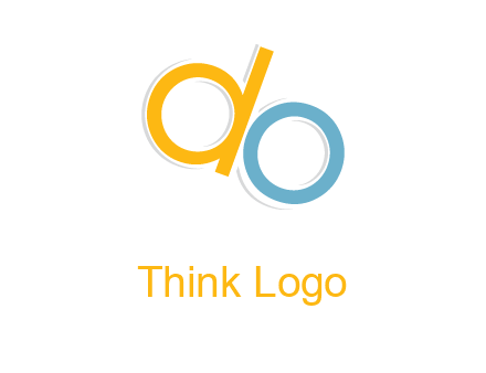 tilted letter DO