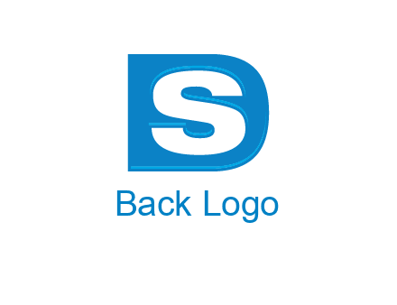 letter S in letter D