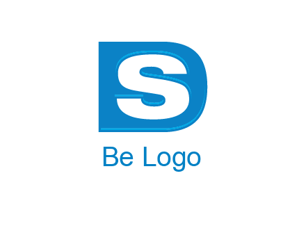 letter S in letter D