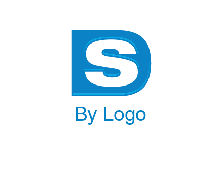 letter S in letter D