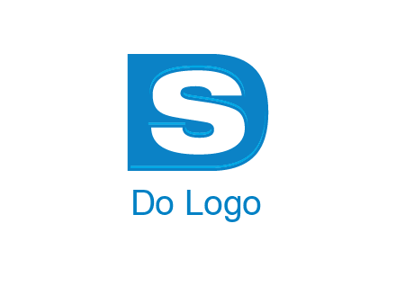 letter S in letter D