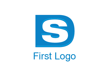 letter S in letter D