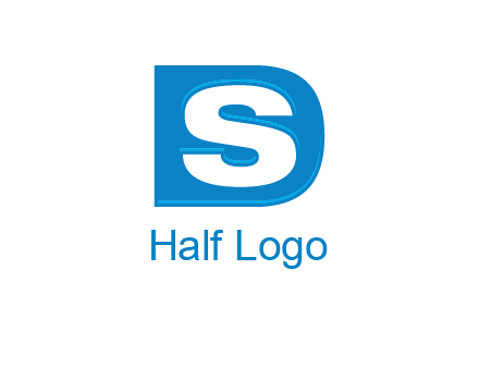 letter S in letter D