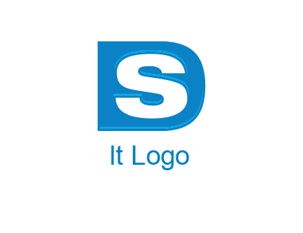 letter S in letter D