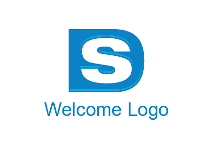 letter S in letter D