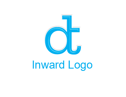 letter D attached to letter T
