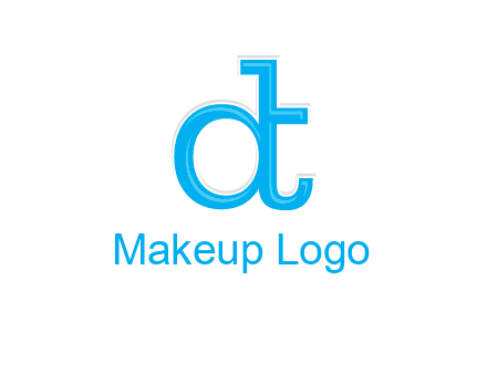 letter D attached to letter T