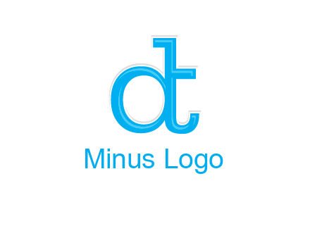 letter D attached to letter T