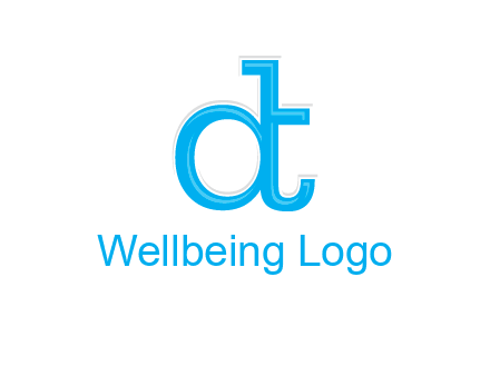 letter D attached to letter T