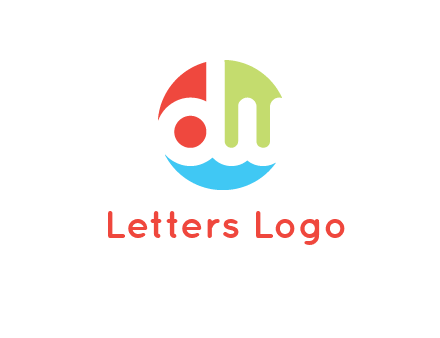 DW letters inside circle logo icon