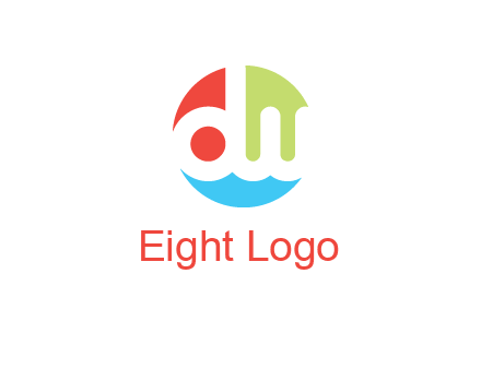 DW letters inside circle logo icon