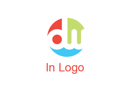 DW letters inside circle logo icon
