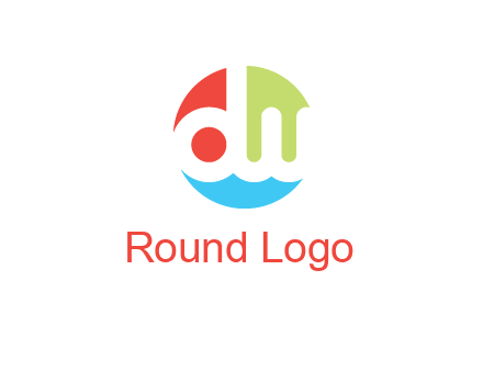 DW letters inside circle logo icon