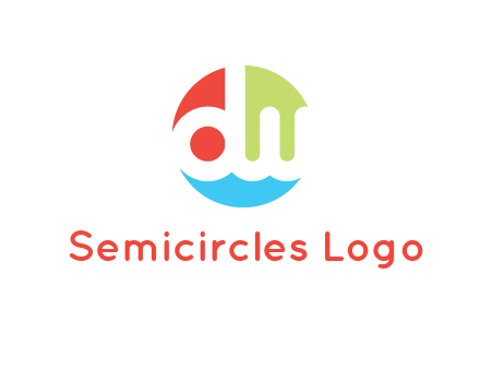 DW letters inside circle logo icon
