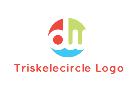 DW letters inside circle logo icon