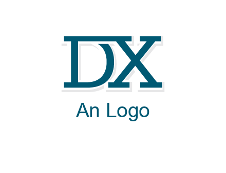 letter DX joined together