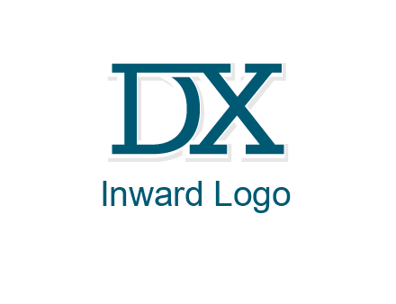 letter DX joined together