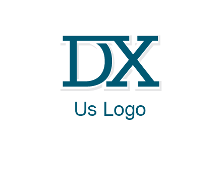 letter DX joined together