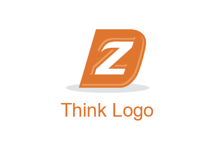 letter Z in letter D