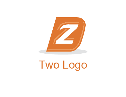 letter Z in letter D
