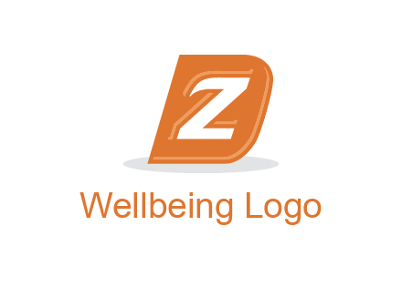 letter Z in letter D
