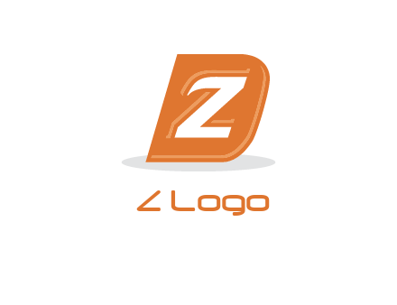 letter Z in letter D