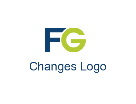 letter F and letter G together