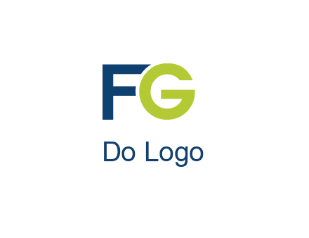 letter F and letter G together