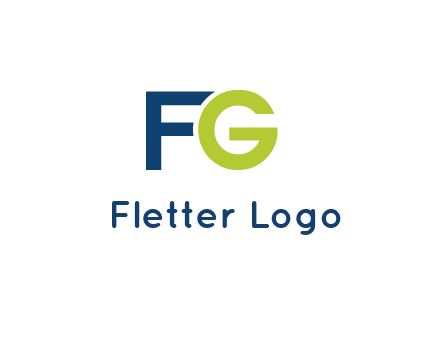 letter F and letter G together