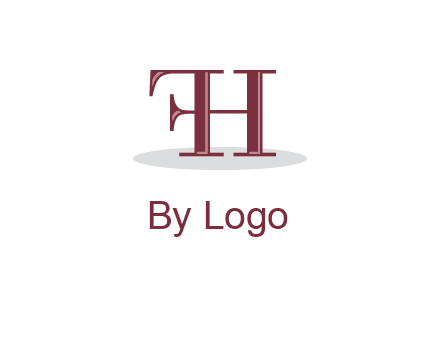 letter F attached to letter H